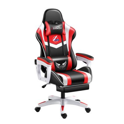 China Adjustable (Height) Racing Computer Customs Office Gaming RGB Logo Silla Gamer Cheap Gaming Chair for sale