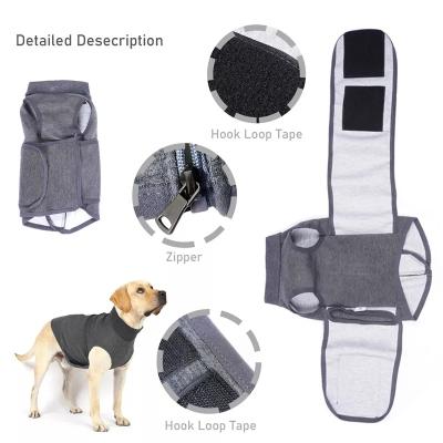 China Sustainable Hot sell pet clothes dog anxiety vest jacket keep calming comfort pets supplies for sale