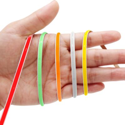 China Lighting DC12V 3MM Colorful Ultra Thin COB LED Strip Lights For Home Decor Ice Blue Red Pink Red Green Blue High Density Uniform LED Strip for sale