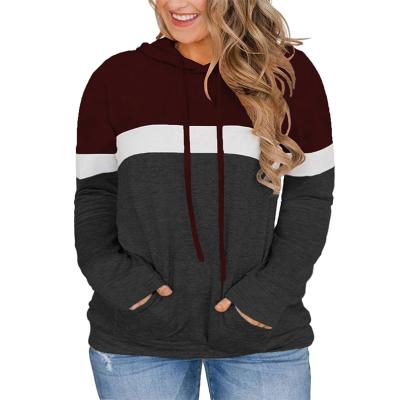 China Guality O Breathable High Neck Long Sleeve Woman Pullover Sweatershirt Hoodie for sale