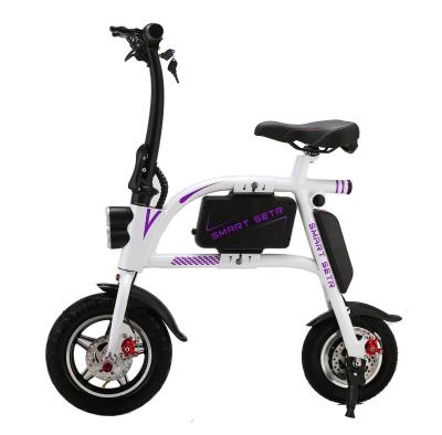 China Aluminum Alloy 350W BRUSHLESS MOTOR FOLDING ELECTRIC BICYCLE for sale