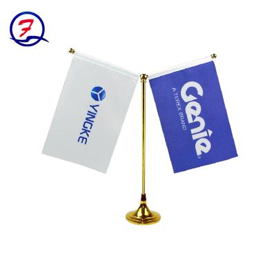 China Desktop Polyester Flag Hanging Material Flags And Banners And Mini Plastic Flag Pole At Car for sale