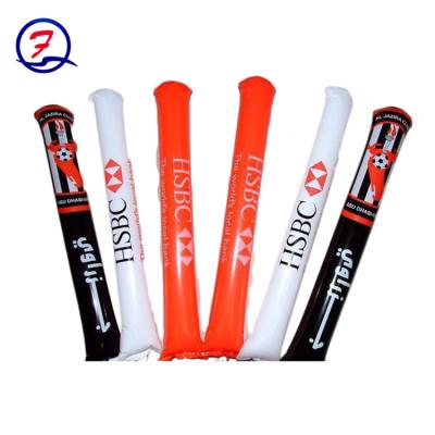 China Inflatable plastic sports stick balloon, cheer balloons for sale