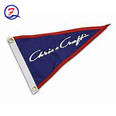 China Custom Hanging Heat Transfer Polyester Burgee, Pennants for sale