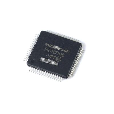 China MCU New PIC16F946-I-PT QFP-64 8-bit MCU embedded microcontroller integrated chip microcontroller for sale