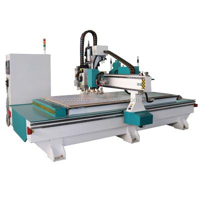 China Garment Shops High Speed ​​Door Cutter ATC 3d Carousel CNC Wood Router 1300mm x 2500mm for sale