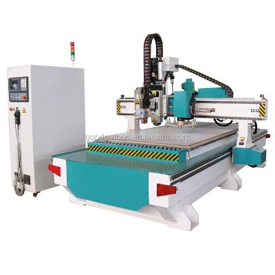 China Garment Shops Using Engraver Acrylic Plate Processing Carousel ATC 1325 Wood CNC Router for sale