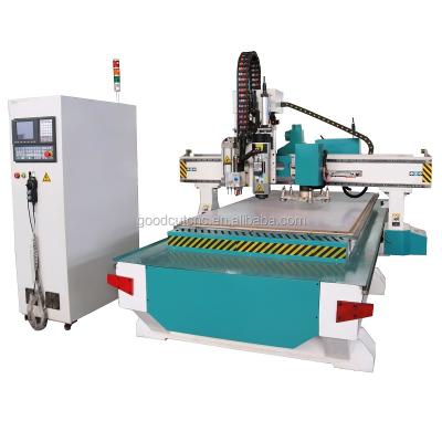 China Garment Shops Good Services 1325 2030 Size Carousel ATC Engraver Cutting CNC Wood Drilling Machine for sale