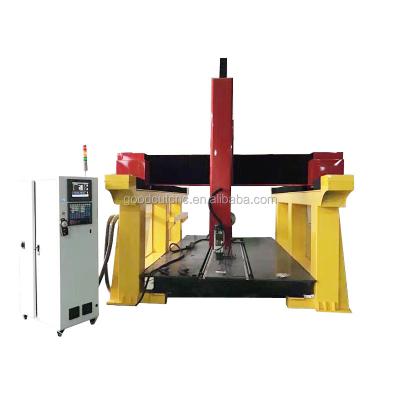 China CNC Router 4 Axis 5 Spindle 180Â ° Slope Carving Cut 3 Spindle 4 Spindle 5 Spindle Foam EPS Molding Machine CNC Router for sale