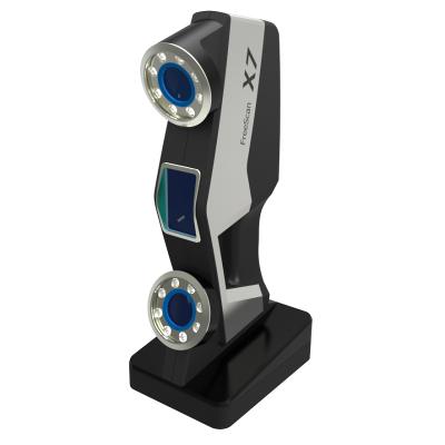 China Freescan X7 high speed high precision industrial handheld 3d scanner space scanning and object 3d laser scanner for sale