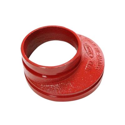 China Pipe Connected Ductile Iron Casting Eccentric Reducer 1