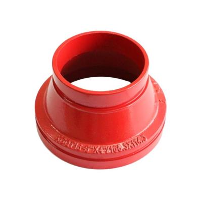 China Pipe Connected High Quality Ductile Iron Grooved Concentric Reducer (FM-UL Approved) for sale