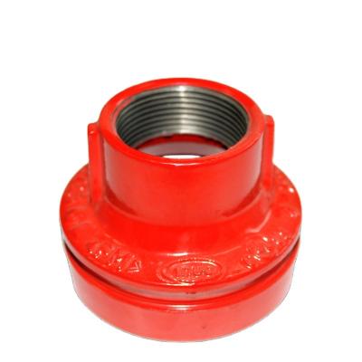 China Hose Connected FM-UL-CE Approved Standard Parts 300 PSI Grooved Reducer For Fire Fighting Systems for sale