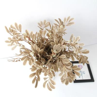 China Beautiful Supplier Garden Plant Greenish Color Artificial Ivy Vines Bouquet For Wall Hanging Colorful for sale