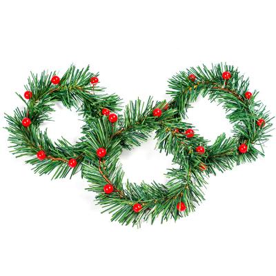 China 2019 Natural Contact New Arrival Wholesale Christmas Braids Artificial Pine Garlands for sale