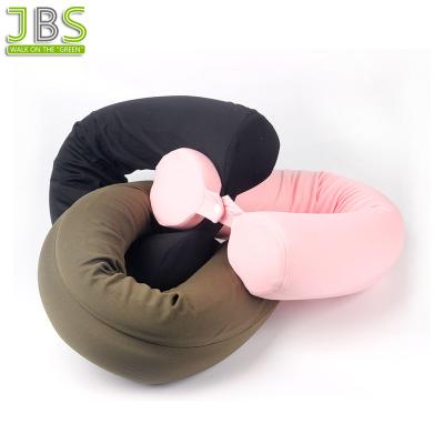 China Anti-Apnea Contour Memory Foam Travel Pillow For Neck Support And Comfort for sale