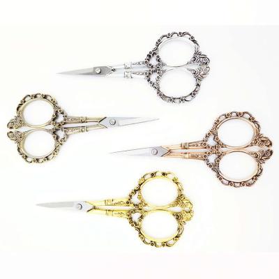 China Antique Embroidery Scissors for Embroidery with Plum Blossom Design DIY Tool for sale