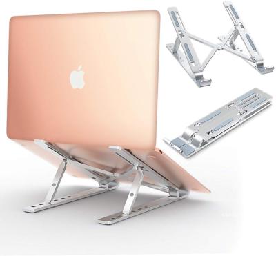 China Adjustable Aluminum Alloy Laptop Stand Portable Stand for sale