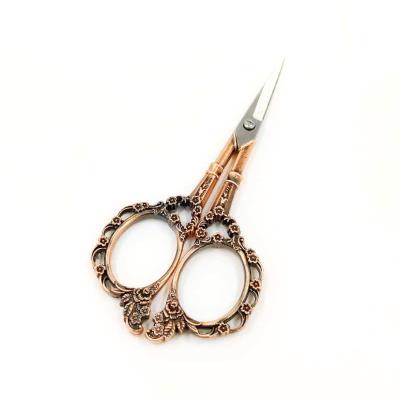 China Antique Embroidery Scissors for Embroidery with Plum Blossom Design DIY Tool for sale