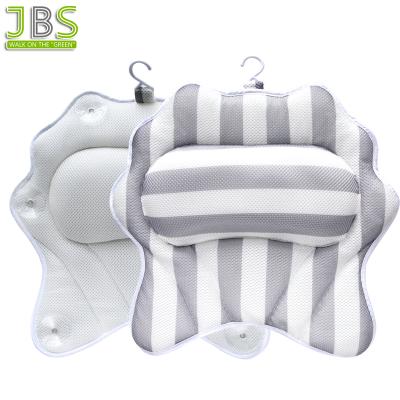 China New Viable Hook Of Shell Shape Bath Pillow With For Neck And Shoulder for sale