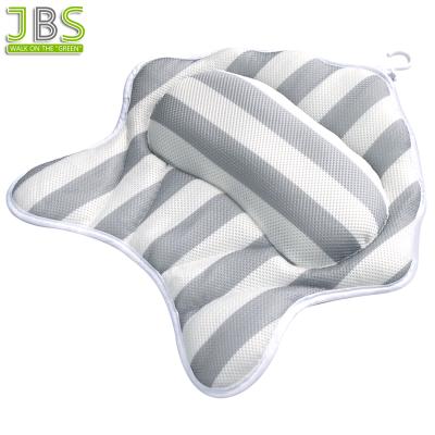 China 2018 New Starfish Shape Sustainable Bathtub Pillow With Suction Cup for sale