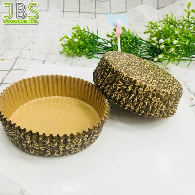 China Disposable Round Cupcake Stand Liners Large Size Baking Cups For Chiffon for sale