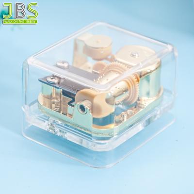 China Suitable for all occasions Crystal Wedding Favors Music Box with many kinds of melody for sale