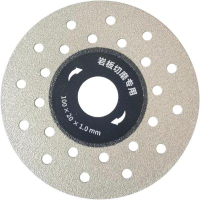 China High Speed.Straight Smooth Edge 4-Inch Full Sky Stars Diamond Saw Blade Cutting Disc for Cutting and Grinding Tiles Granite Marble Ceramics for sale