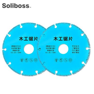 China Super Strong Anti-nail Type 105mm/110mm Carbide Tipped Saw Blade For Wood Cutting woodworking saw blade for sale