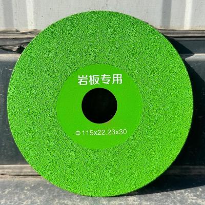 China High Speed.Straight Smooth Edge 100mm/115mm Special diamond cutting blades for rock slabs, ceramic tiles, glass stones, edge trimming, chamfering, polishing for sale