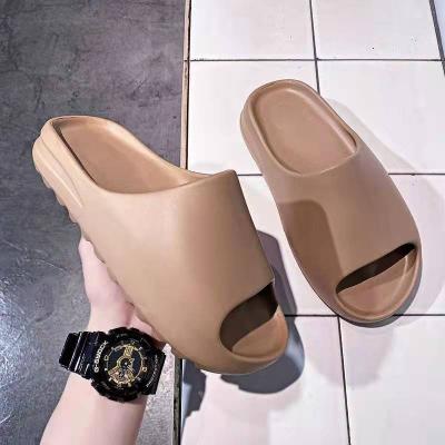 China Wholesale Cheap Wholesale Women Colorful Authentic Yeezy Sandals Infant Damping Slides Men Elmo Yeezy Slides Slippers for sale