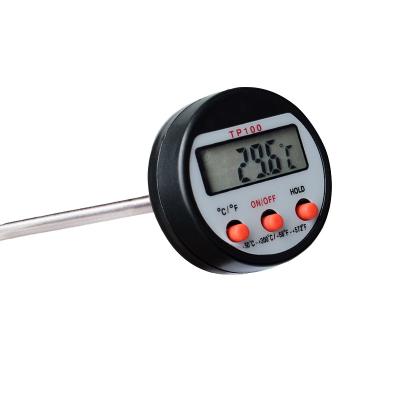 China Kitchen Thermometers Factory Food Temperature LED Display Digital Meat Probe Thermometer BBQ Thermometer for sale