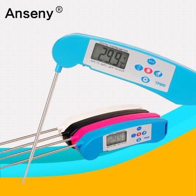 China Kitchen Thermometers TP600 High Temperature Alarm With Backlight Stainless Steel Probe Digital Food Cooking Thermometer for sale