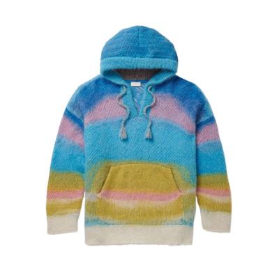 China Custom Anti-wrinkle 2023 Cotton Fleece Pullover Sweater Men's Heavy Duty Tie Dye Hoodies for sale