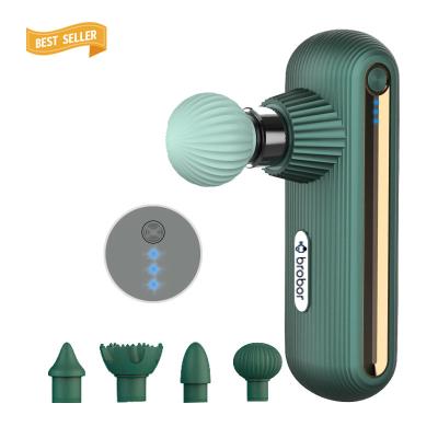 China Muscle Mini Pocket Custom Massage Gun of Mini Fascia Deep Tissue Percussion of New Model Body with Logo for sale