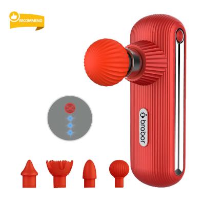 China New Body Style Physical Therapy Brushless Motor Quiet Running But Powerful Percussion Massage Gun for sale