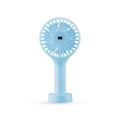 China Free Sample Rechargeable Korean Style Rechargeable Battery Powered Small Portable Mini Fan for sale