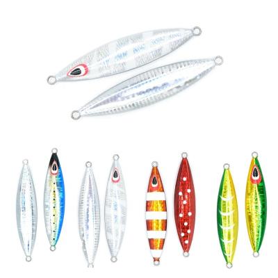 China Lead Antimony Alloy MR JIGGING L047 OEM 150g 200g 400g 500g Slow Pitch Baits Fishing Lures Metal Jigs Tuna Lure for sale