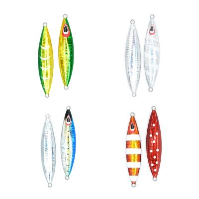 China Lead Antimony Alloy MR JIGGING L047 OEM 30g 40g 50g 50g 50g 90g Slow Drop Jig Fishing Lures Metal Jig Lure for sale