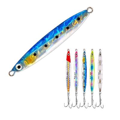 China High quality18g 26g 35g antimony lead casting lures alloy shore lead fish metal jig for fresh salt water for sale