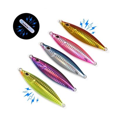 China Wholesale 100g 150g 200g 250g Lead Antimony Alloy Rattle Sounds Metal Jig Slow Pitch Builds Rattle Trap Lure Fishing Lure for sale