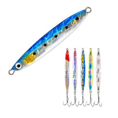 China MR JIGGING L104 18g 26g 35g Antimony Alloy Lead Bait Lure Shore Casting Fishing Jig Lead Fish Metal Jig for sale