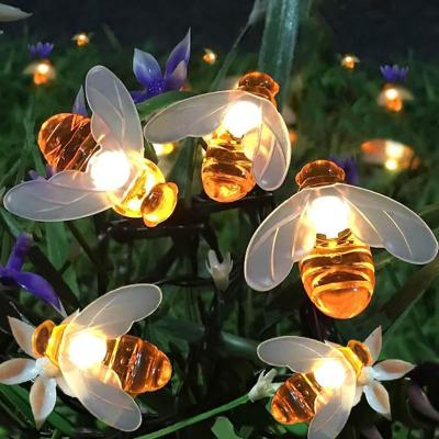 China LANDSCAPE 8 Modes Solar String Lights Waterproof Simulation Honey Bees Lights for Decorations Solar String Light for sale