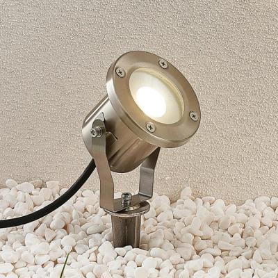 China Residential Stainless Steel LED Lawn Lamp Road Decoration Ground Socket Light Spike Lights Outdoor Light Garden for sale