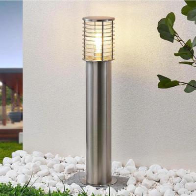 China IP54 Stainless Steel Residential Cylindrical Decoration 304 Lawn Lamp Courtyard Walkway Garden Light for sale