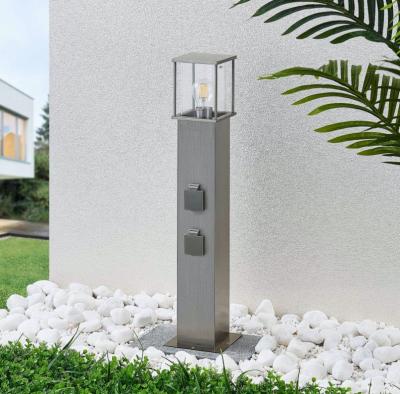 China Low Price Residential Wholesale Garden Decoration Standing Light With Plugs Movable Lawn Lamp Street Light for sale