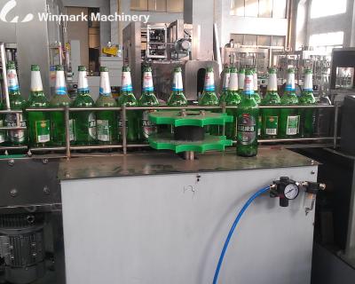 China Automatic Bottled Water Filling Machine Wine 2000-2500BPH Bottle Washer for sale