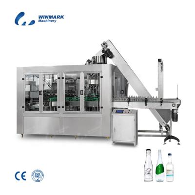 China Food Glass Bottle Vodka Red Wine Filling Machine / Line for sale