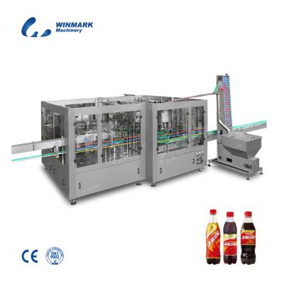 China Food CO2 Content Carbonated Soft Drink Bottling Plant /Filling Machine / Production Line for sale