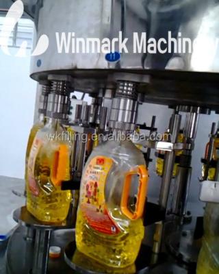 China Automatic Vegetable Beverage Edible Oil Filling Machine for sale